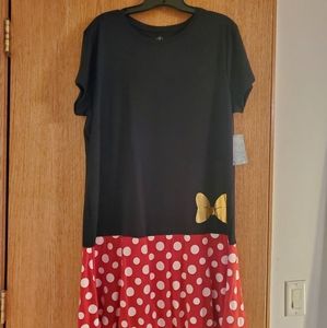 Adorable Disney Store Minnie Mouse Dress NWT Size XL